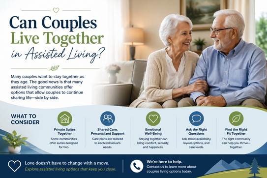 Can Couples Live Together in Assisted Living?